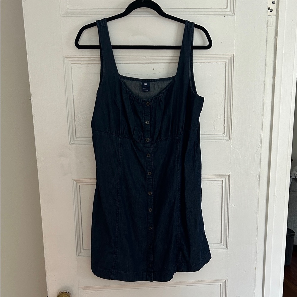 GAP Women's Denim UltraSoft Mini Dress